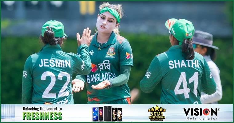 লঙ্কান মেয়েদের ‘১০৪’ রানে হারিয়েছে বাংলার মেয়েরা